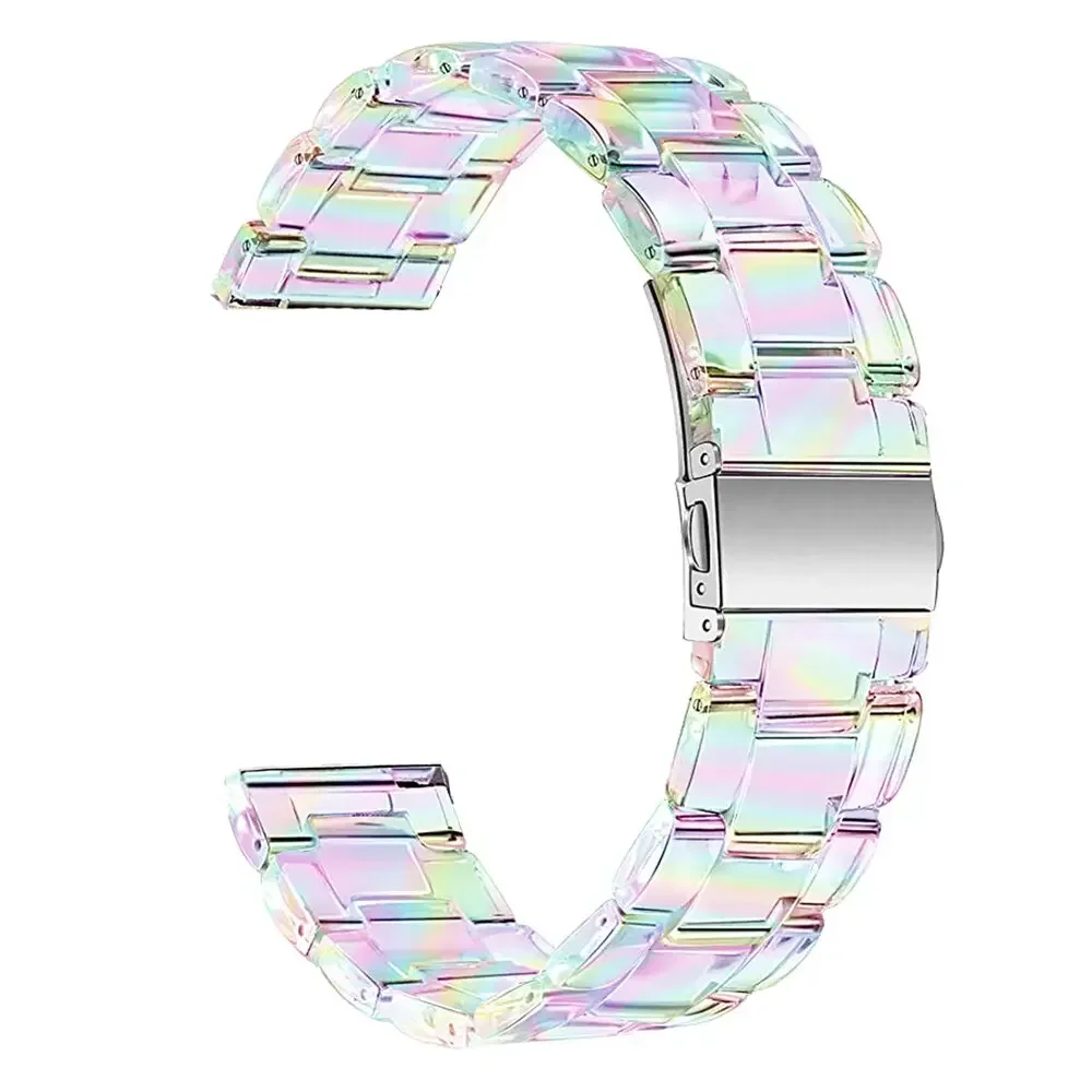 Vibrant 22mm Resin Strap Replacement Watchband