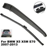 Rear Wiper Arm & Blade For BMW X5 X5M E70 2007-2013 61627161029 61627206357 1