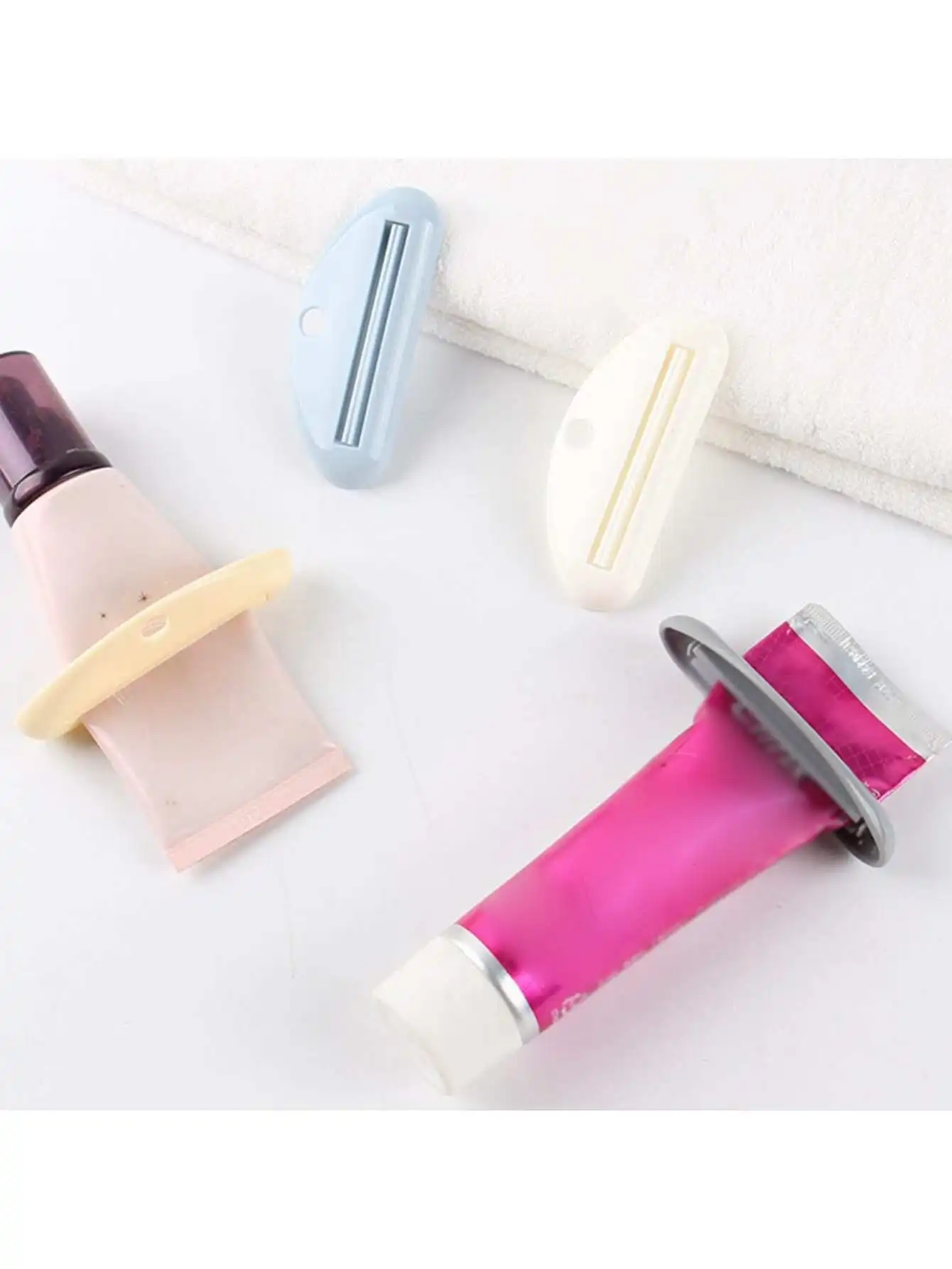 2PCs Creative Home Toothpaste Squeezer Multi purpose Facial Cleanser Squeezer