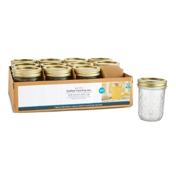 8oz Mason Jars 12-Pack 1