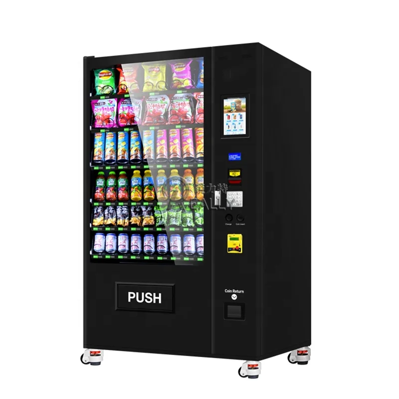 2024 Smart Snack and Beverage Vending Machine Banknote Coin Credit Card Unmanned Food Vending Machine applicable to dajiang plant protection unmanned t20 machine arm holder original accessories