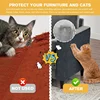 Trimmable Cat Scratching Mat Cat Scratcher Sofa Tape Scratching Post Self-adhesive Carpet Cats Scratch Board Cat Accessories 4