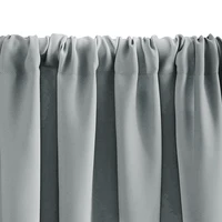 1pc Solid Short Curtain, Small Curtains for Kitchen, Bathroom, High Blackout Curtains for Home Decoration, UV Protection 5