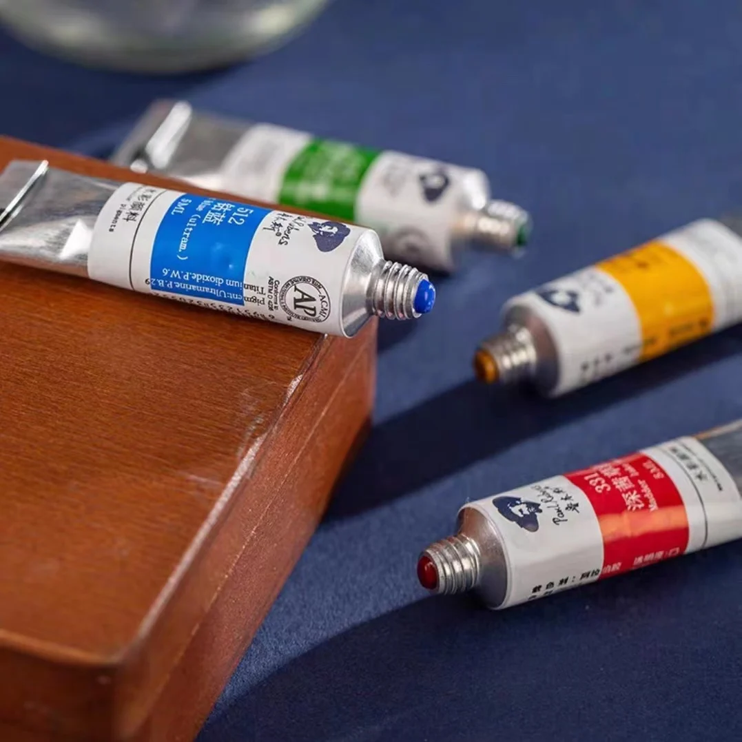 Paul Rubens Watercolor Paint 5ML Tubes 1Pcs Profession Pigment Aquarelle Portable Travel painting For School Art Supplies