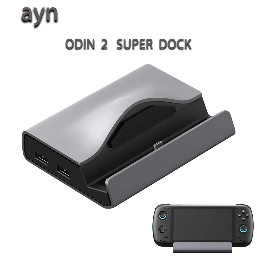 Ayn odin 2コンソール専用ドック、充電ドック、4k60フレーム出力 