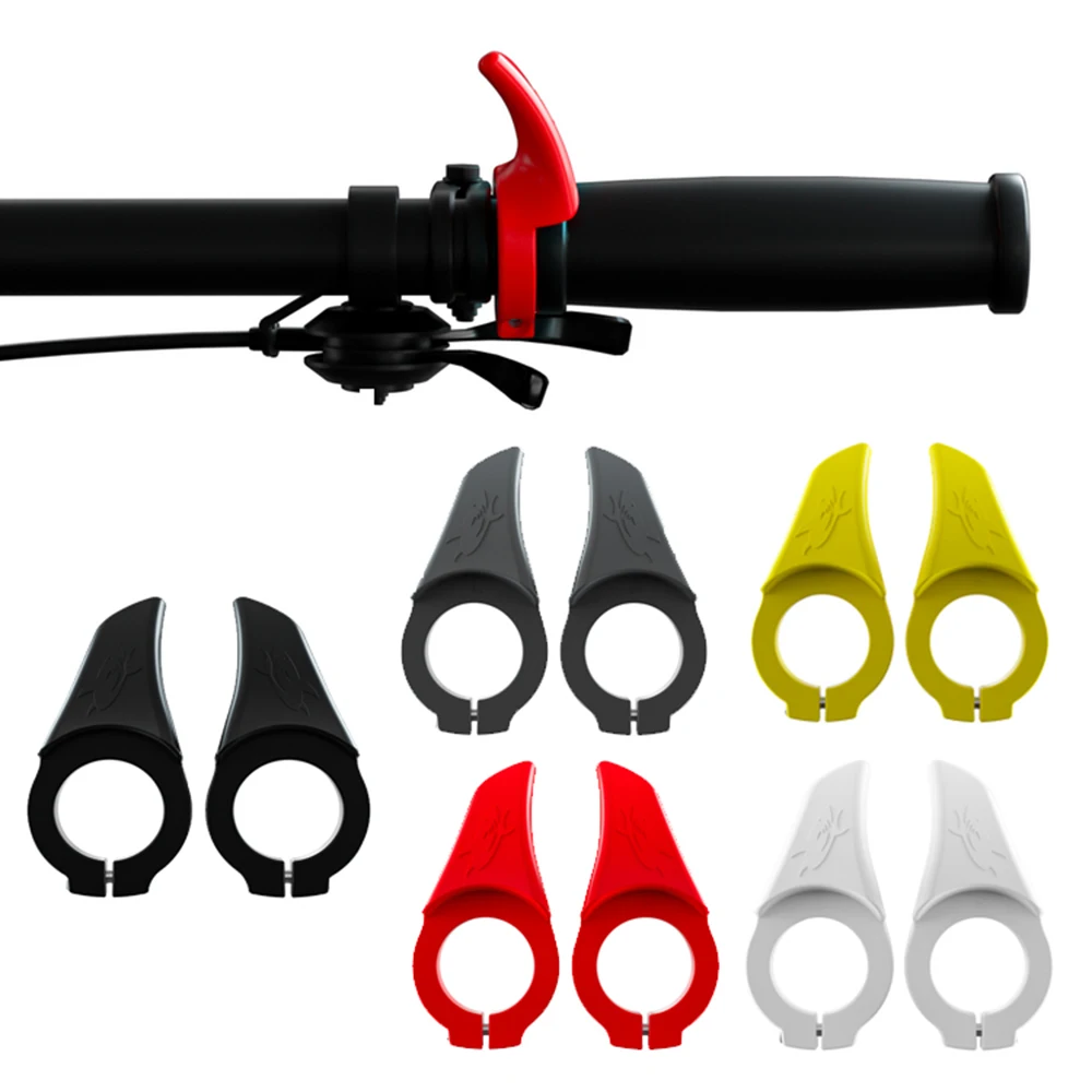 Bicycle Handlebar Small Auxiliary Handlebar End Bike Handle Bar Ends Road Bike Mountain Bicycle Accessories 1 Pair bicycle accessories bicycle handlebar bicycle handlebar ends