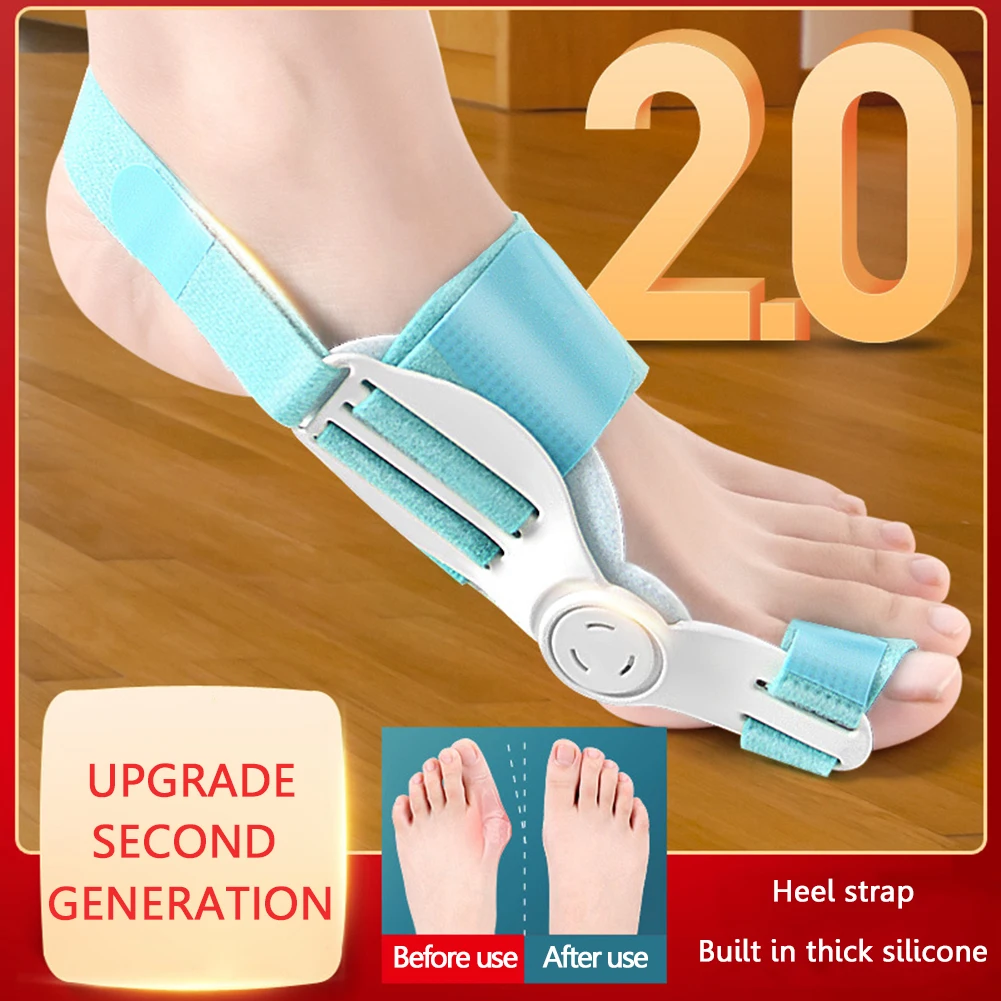 1Pcs Hallux Valgus Bunion Corrector Adjustable Toe Protector Orthopedic