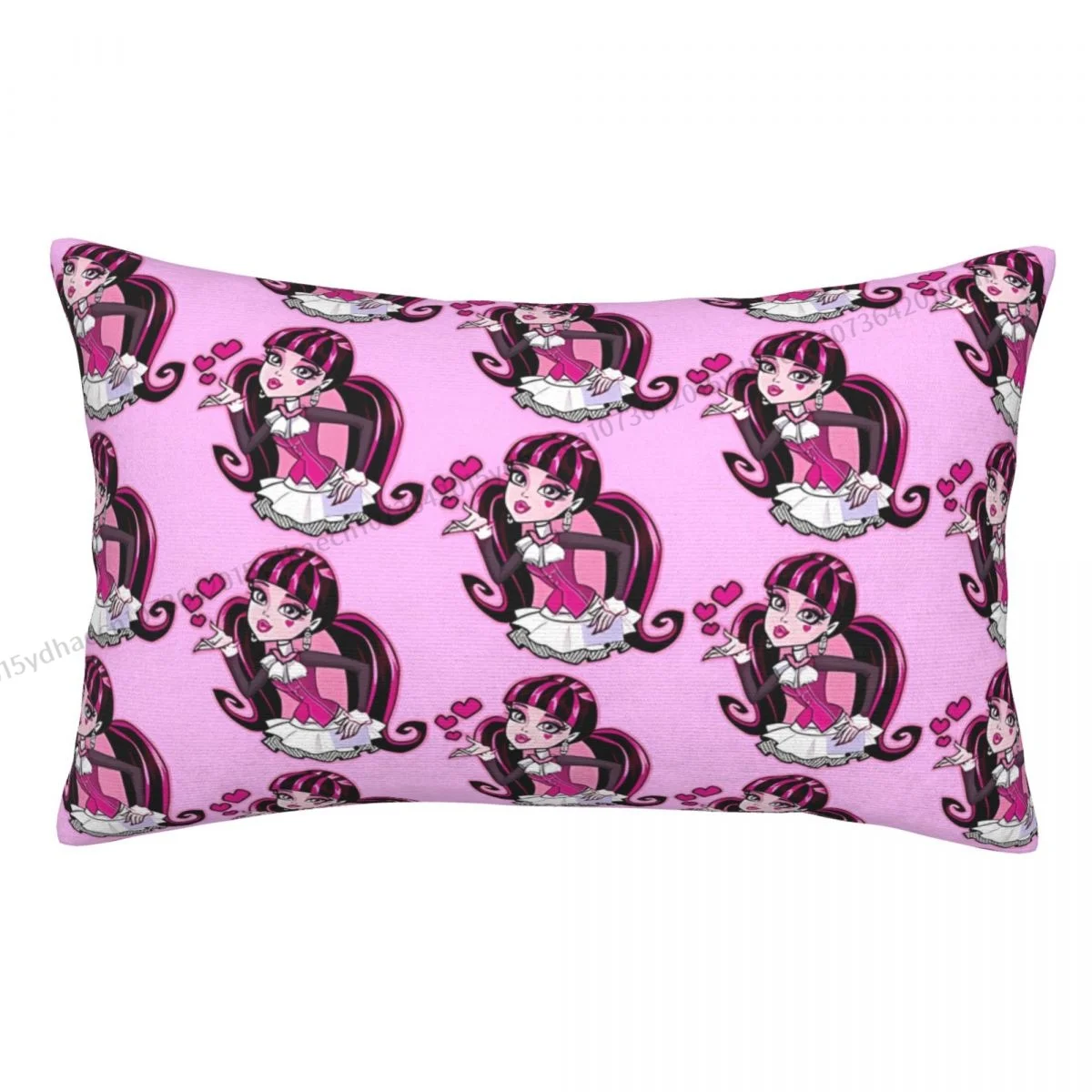 Federa Per Cuscino Stampata Kiss Monster High Draculaura Doll Zaino Cuscini Copre Kawaii Chair Decor Federa