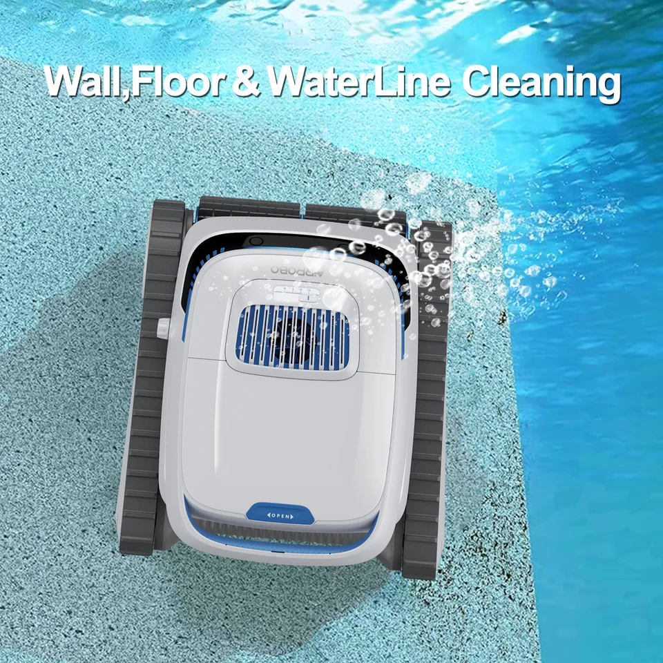 Cordless Robotic Pool Vacuum Cleaner for All Pools