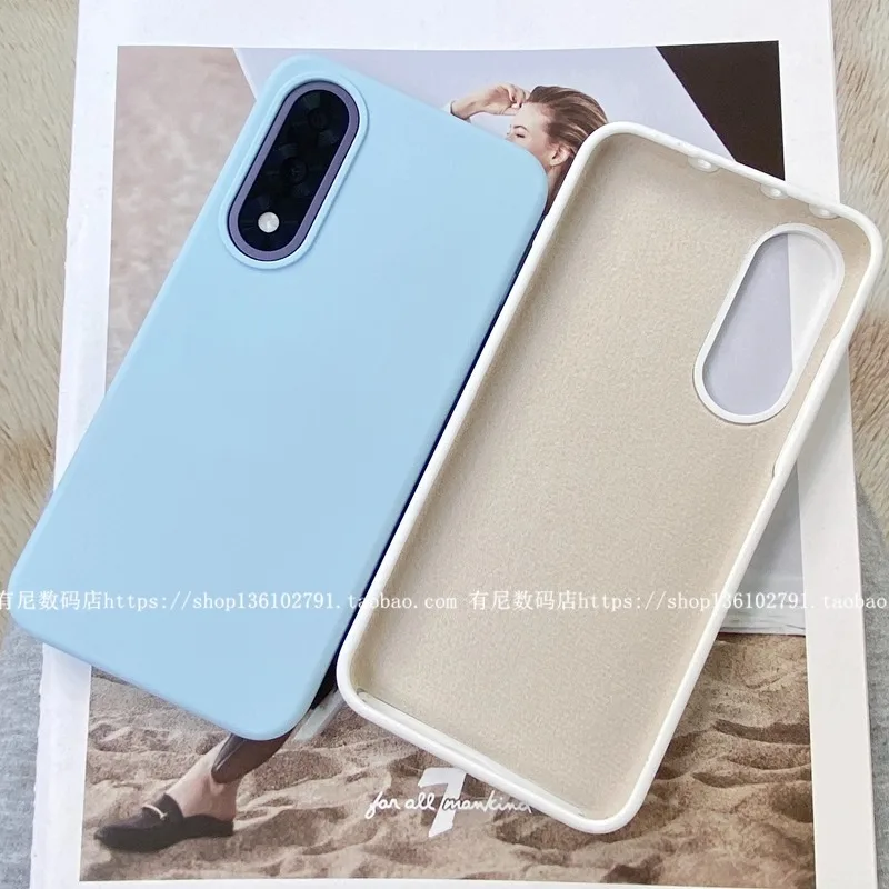 Premium Liquid Silicone Shockproof Back Cover with Smooth Microfiber Lining