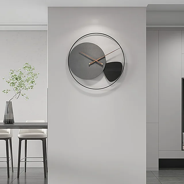 Aranyos, Nagy Formátumú Falóról Szokatlan Irodai Design Stílusos Falióra Klasszikus Modern Wandklokken Konyhai Dekoráció Hy50Wc - Image 6