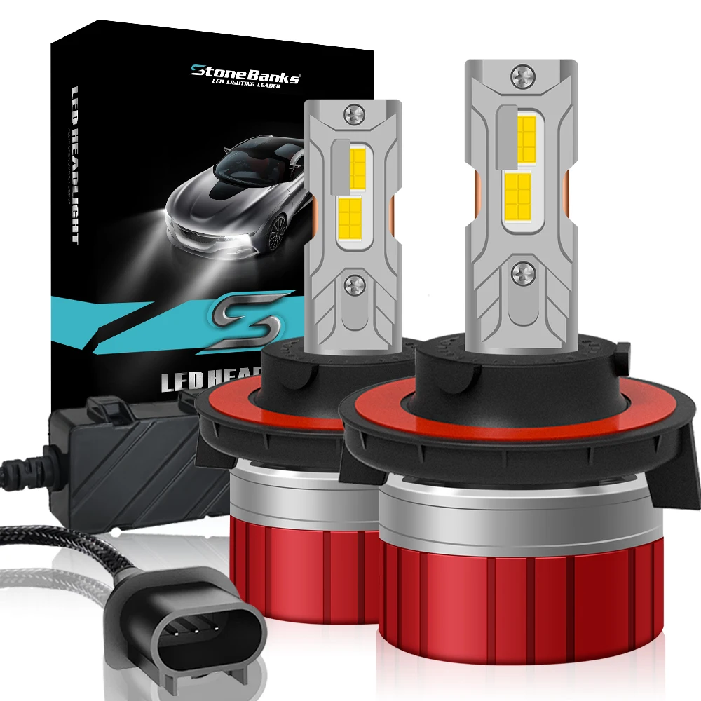 

H13 LED H4/9003/HB2 Headlights Car Lights H7 9005/HB3 9006/HB4 9007/HB5 9004/HB1 H11 Headlamps Bulbs 12V 24V 80W 6000K