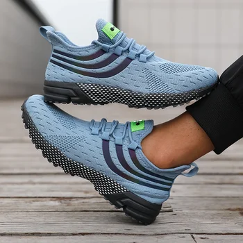 أحذية رياضية رجالية شبكة تنفس عارضة أحذية خفيفة لينة سوليد احذية الجري للرجال صيف جديد للجنسين الركض تنيس أحذية المشي
