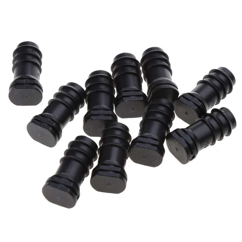 10Pcs Garden Hose 16mm Plug End Hose Water Seal Plastic Hose Closure Irrigation 3