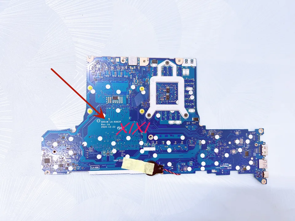 LA-K862P for Acer Predator PH315-53-71HN Laptop Motherboard with