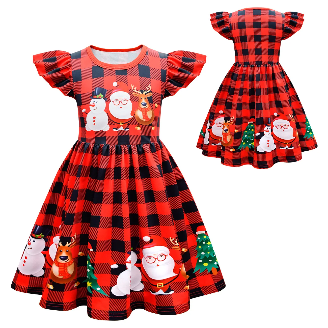 

Toddle Christmas Dress Girls New Year Costume Princess Wedding Dress Girls Party Dress 3-12Y Child Ceremony Prom Gown Dress