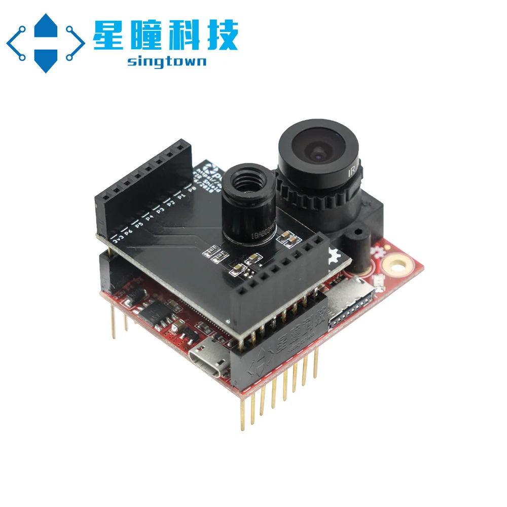SingTown OpenMV Thermopile Shield Genuine-MLX90621 Infrared Thermal Imaging 16x4 Resolution Apply to OpenMV4 3 Cam H7 Plus M7