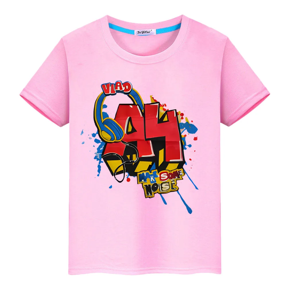 Merch A4 Summer boy girl clothes 100% cotone t-shirt Short Print top y2k one piece Casual fucina48/10 a4 muslimate anime Tees abbigliamento per bambini