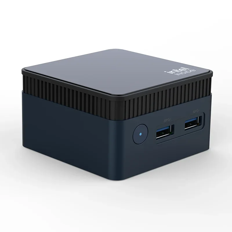 ZX01 PLUS Intel Alder Lake N100  Windows 11 4 Core Mini PC DDR5 12GB 128GB M.2 SSD WIFI5 BT4.2 Desktop Computer Gaming