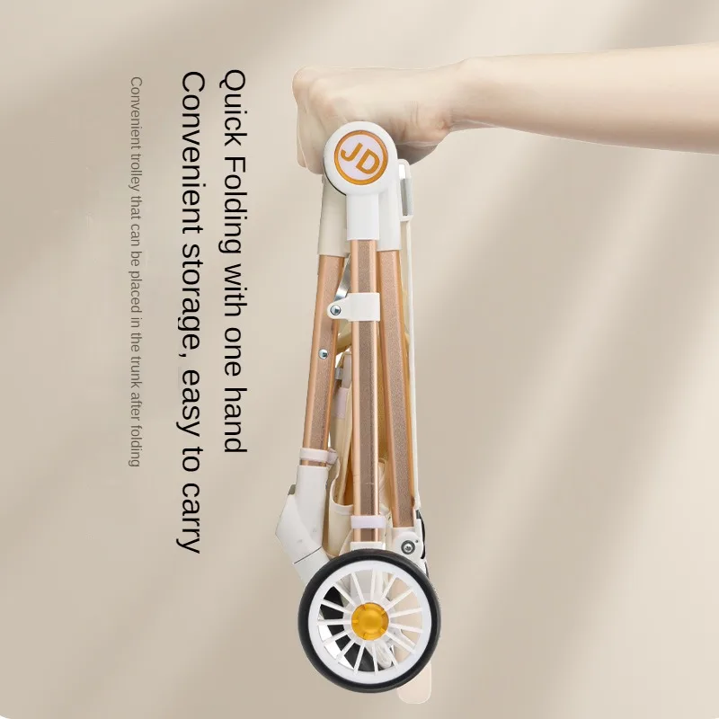 Lightweight and Foldable Baby Stroller Big Children's Pocket Stroller Baby Portable Travel Umbrella Compact baby stroller