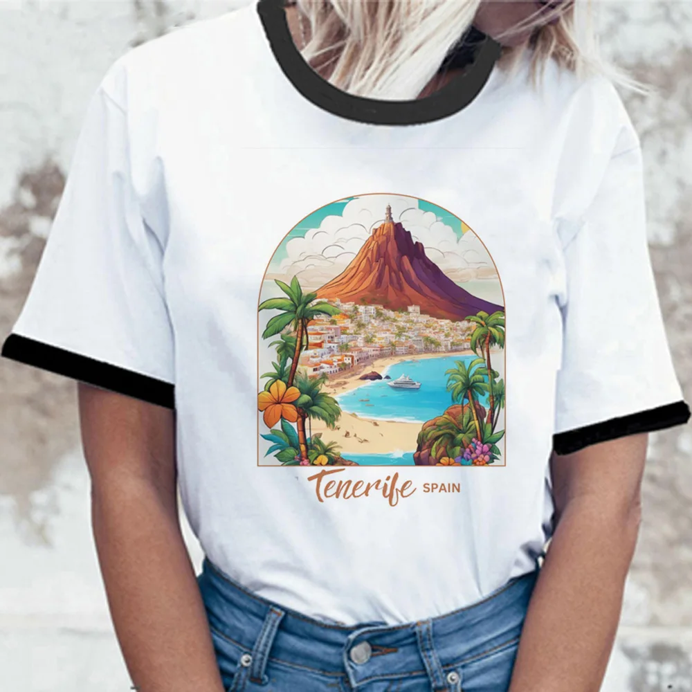 

Женская футболка с рисунком манги Tenerife