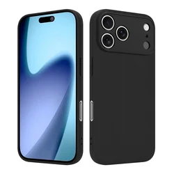 Sleek Silicone Soft Phone Case for Black Soft Case (For iPhone 7 or 8)