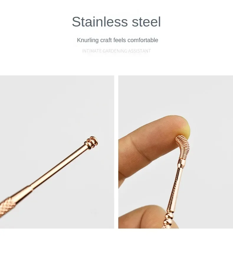 Stainless Steel Ear Wax Pickers Earpick Remover Curette Cleaner Spoon Care Tool Pick Cleaner Ear Clean