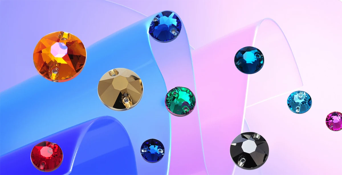 K9 Xirius Glas Strass Alle Farben Nähen Steine Flatback DIY Nähen auf Strasssteine Für Kleid Kleidungsstück Kleidung Taschen Dekoration – Detail 1