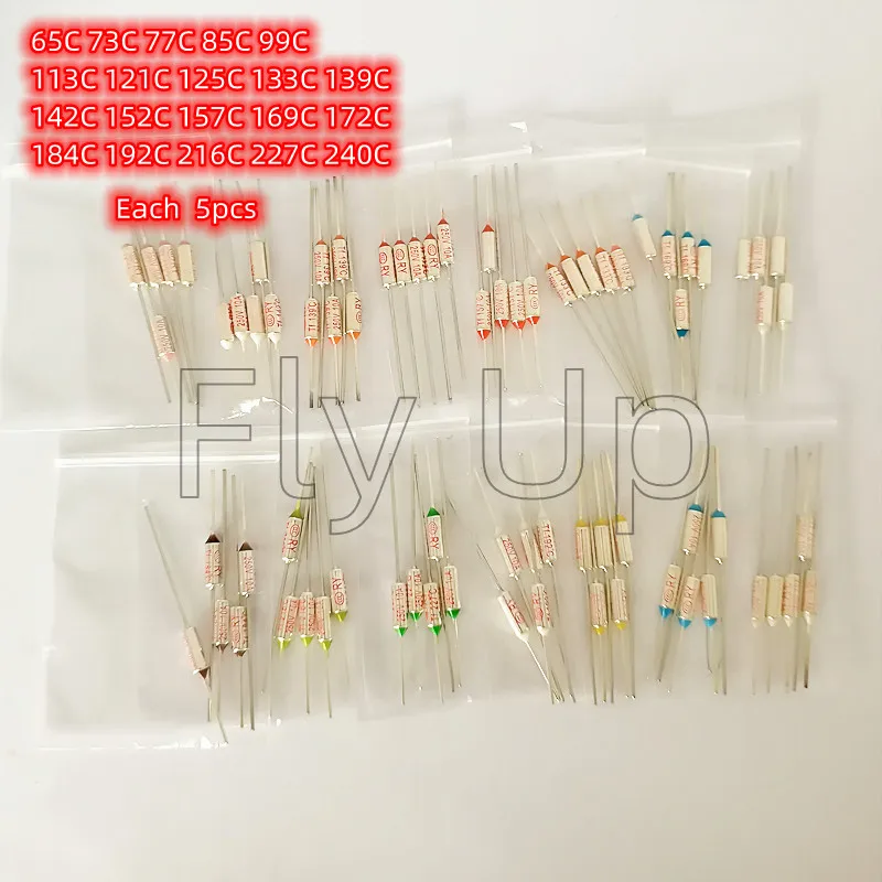 Set 10 Fusibili Termici TEKLIGHT 10A 250V - Fusibili A Spillo Per Elettronica - Foto 4