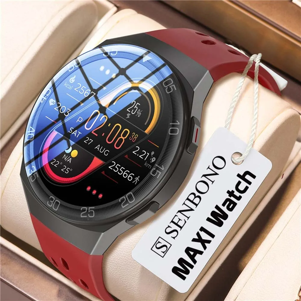 Смарт-часы SENBONO MAX1 2021 для мужчин и женщин водостойкие ip68 24 спортивных режима