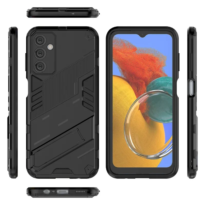 Shockproof 360° Protective Bumper Case with Lens Cover