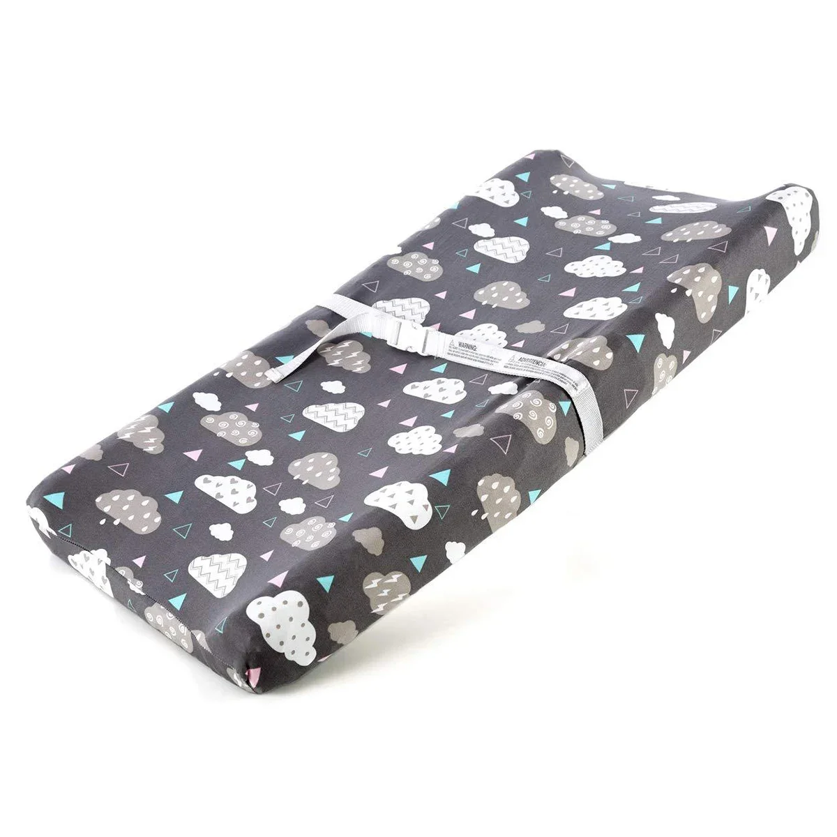 2pcs Baby Changing Pad Cover Stretchy Changing Table Sheet for Baby Boys Girls Diaper Nappies Mats Travel Pad