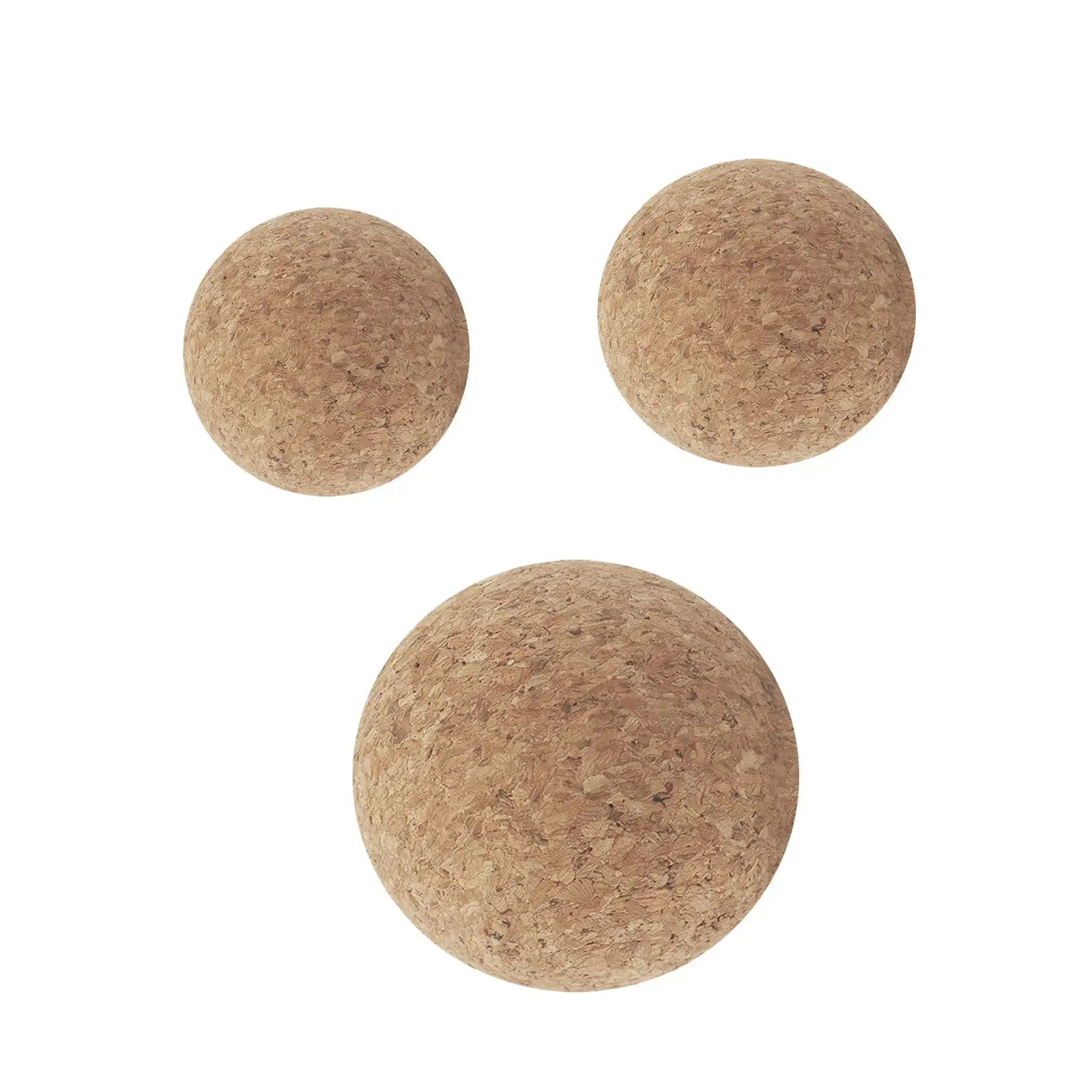 Cork Massage Ball Portable Lower Back Women Myofascial for Exercise Home Gym