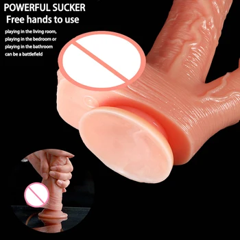9 Inches Huge Dildo Vibrator 10 Speeds Telescopic Swing Vibrating Dildo Female Masturbation Penis Sex Toys For Women Adult 4