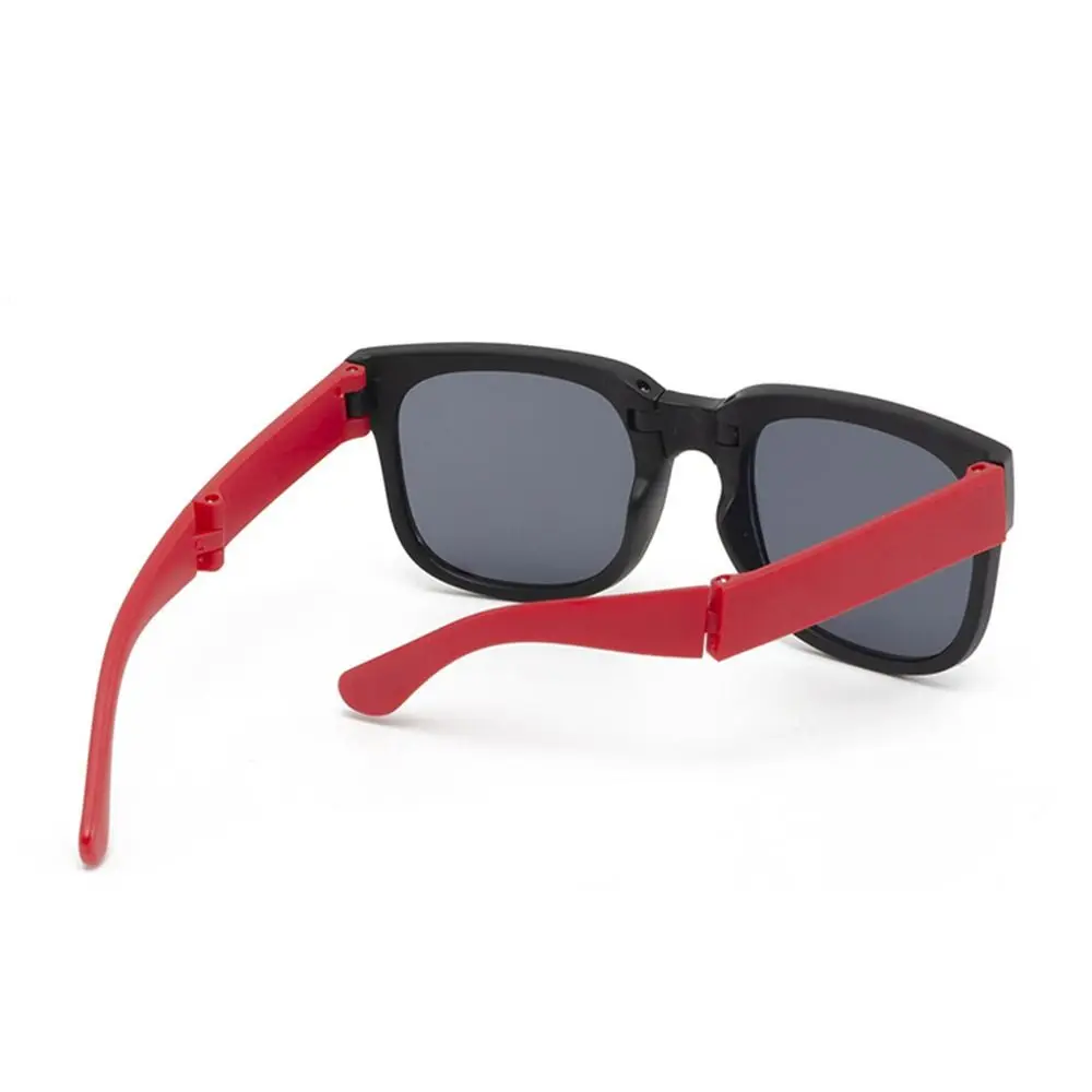 Square Frame Kids Sunglasses Vintage UV 400 Outdoor Foldable Sunglasses Shades for Toddler Boys and Girls sun glasses retro sunglasses sport sunglasses