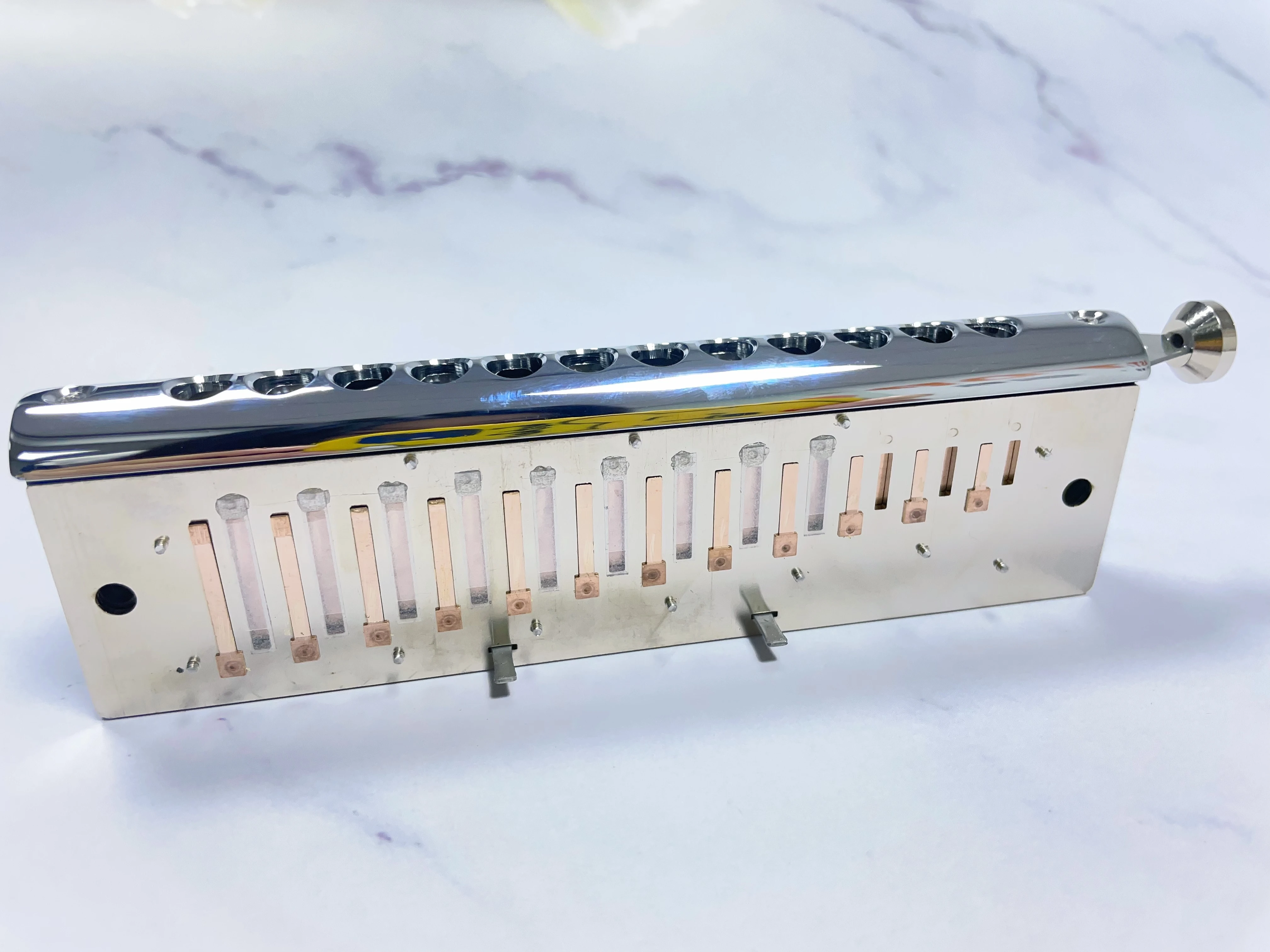 EASTTOP T1248 Reedplates with comb For 12holes 48tones Chromatic Harmonica Musical Instruments Harmonica Accessories