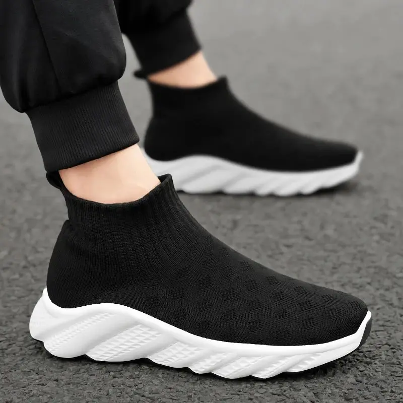 Designer Runnig Sneakers Men Casual Platform Men Socks