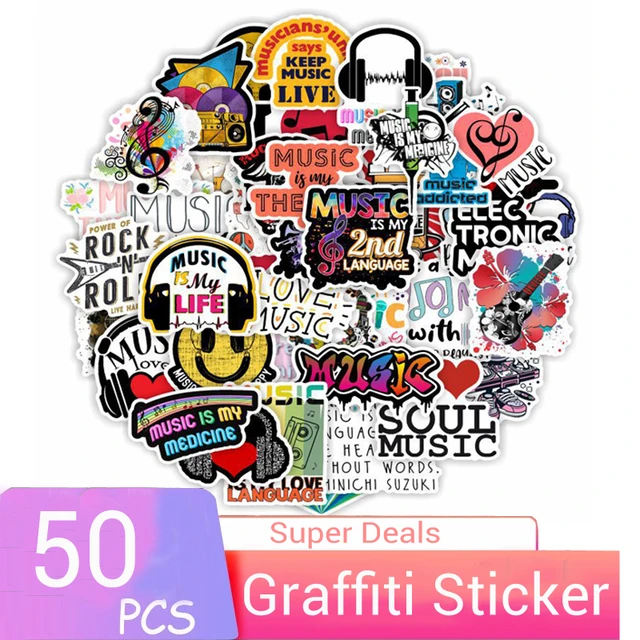 10/25/50PCS Physical Therapy Sticker For Laptop Sticker Waterproof