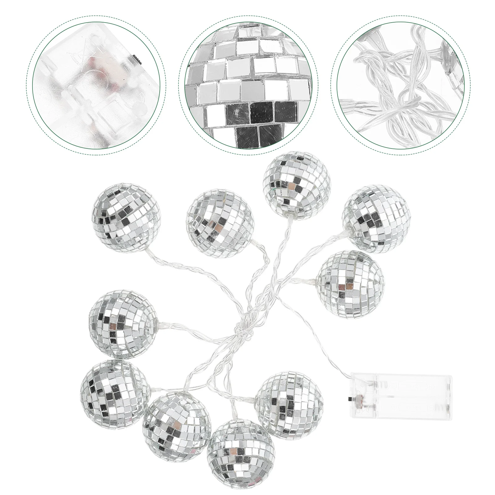

1 set of String Lights Indoor Outdoor LED Lights Bedroom Hanging Lights