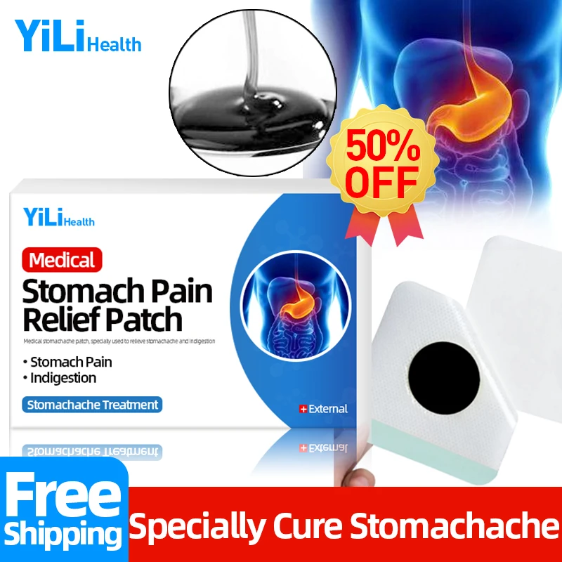 5/10/15pcs Stomach Pain Treatment Patch Gastric Ulcer Heart Burn Cure