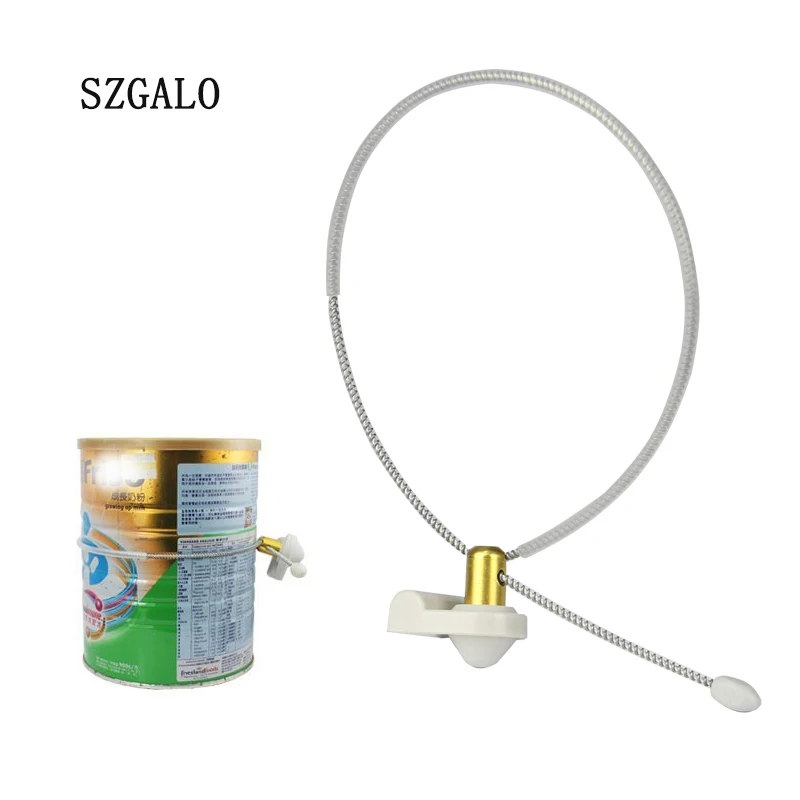 

Retail Anti-Theft 58KHz AM Super Sensor Baby Powder Hard Wire Lock Belt Security EAS Milk Tag 100PCS/Lot