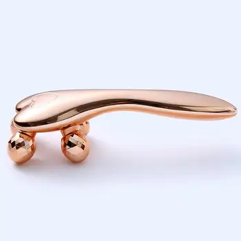 3D Roller Massager 360 Rotate Heads Y Shape Thin Face Shape Massager Lifting Edema Remover Facial Relaxation Tool 2