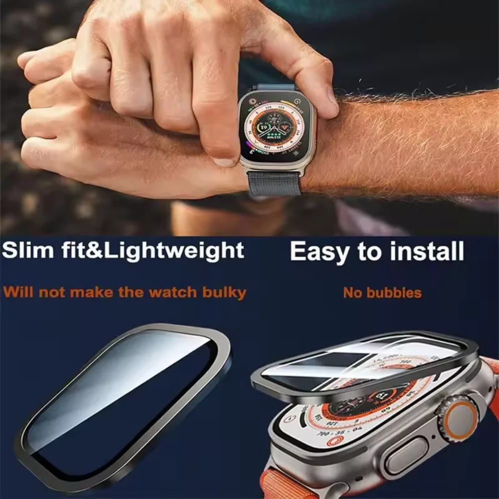 Premium Aluminum Alloy Case with Tempered Glass - Scratch-Proof Protective Shell
