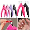 Professional Fake Nail Cutter Nail Clippers Straight Edge Acrylic Nail Clipper Tips Manicure Guillotine Cut False Nails 2