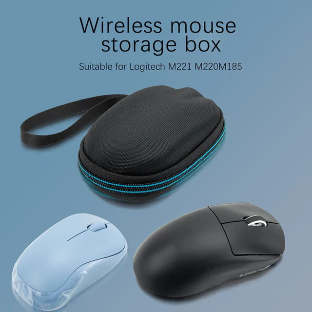 SOURIS LOGITECH M220 - Sans fil - Bleu