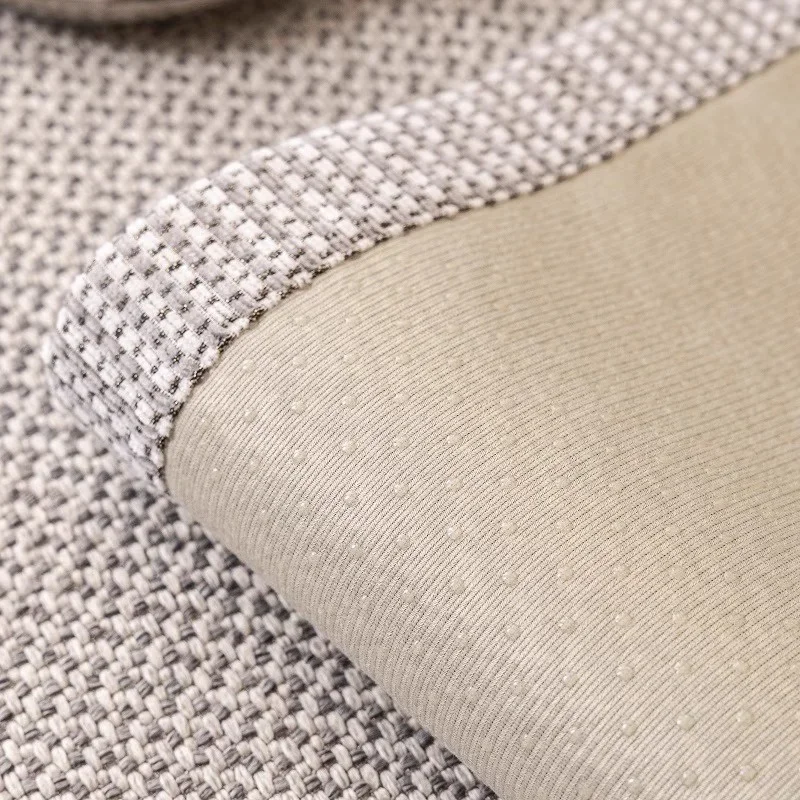 1pc Cotton Line Sofa Cover Solid Color Non-slip Couch Cushion Four Seasons Universal Sofa Mat Simple Sofa Slipcover Living Room 3