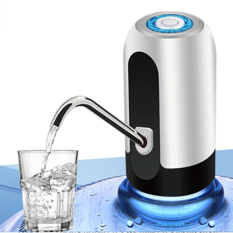 Mini Electric Water Bottle Dispenser USB Charging Portable Water Pump Auto Switch Drinking Dispenser Water Treatment Appliances hoverboard charger 42v battery charger for hoverboard three pin plug design fast charging scooter charger portable electric