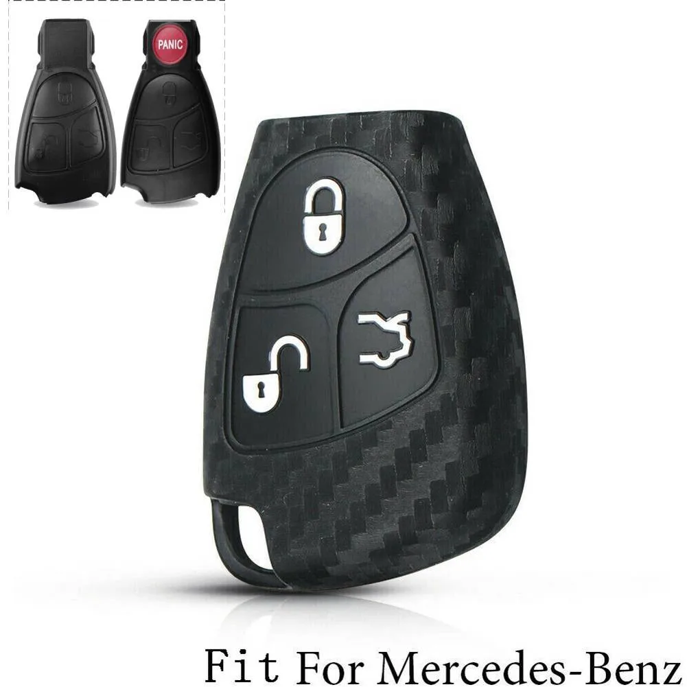 

Мягкий силиконовый чехол для ключа Mercedes-Benz W203 W204 W211 B C E ML S CLK CL