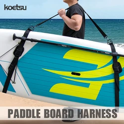 Enhanced Paddle Board Carrying Strap - Comfortable and Adjustable Shoulder Belt for Easy Transport (Paddle Board Straps)