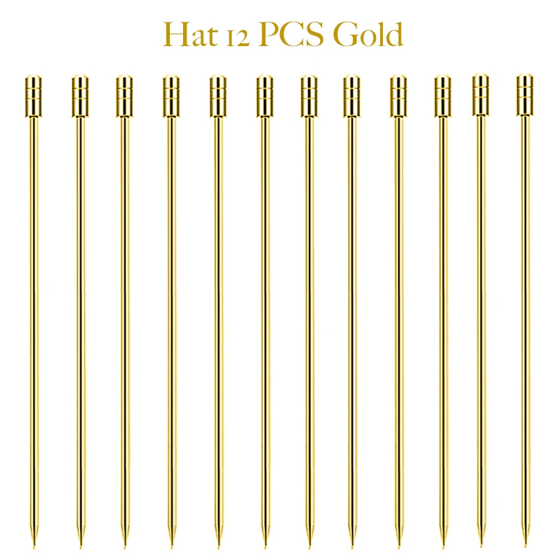 Gold Hat 12PCS